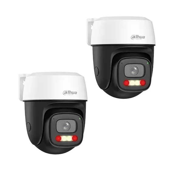 Pack de 2 Cámaras IP Dahua WiFi de 5MP para Exterior con Visión Nocturna a Color y Audio Bidireccional