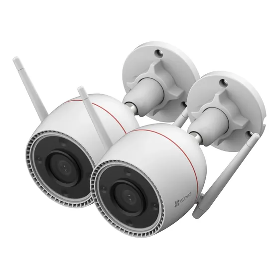 Kit 2 Cámaras Seguridad Ezviz Ip Wifi Exterior Color 4mp