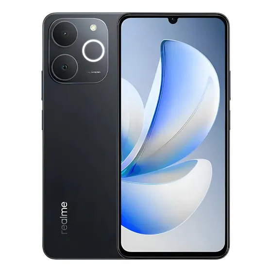 Teléfono celular Smartphone Realme Note 70 128gb 4gb negro