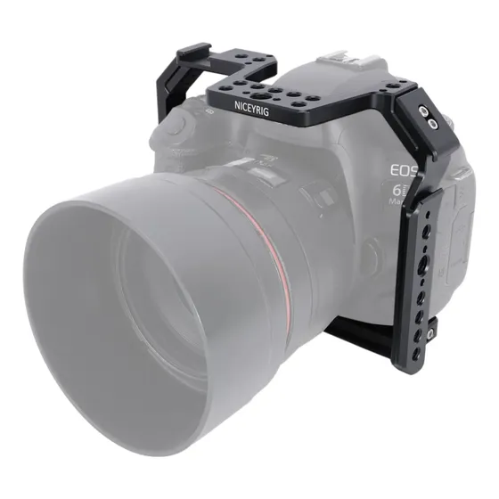 Jaula Camera Canon Eos 6d 6d Mark Ii Niceyrig Nato Arca