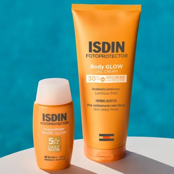 Fotoprotector Isdin Fusion Water Body Glow Fps30 200ml