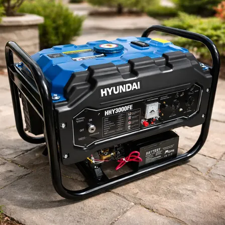 Grupo Electrógeno Generador Hyundai Hhy3000fe 3.3 Kw 7hp