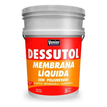 Membrana Líquida Impermeabilizante Venier Techos Terracota 20kg