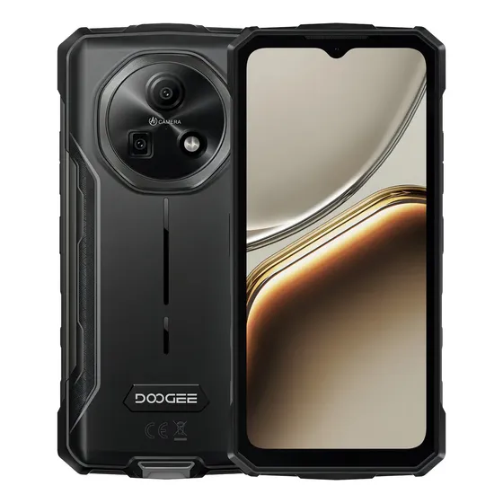 Doogee Fire 7 5g celular Android 15 Battery of 13 Ah Phone Resistant Al Agua With 6.6 90hz 64MP Camera 16 GB RAM+256 GB ROM NFC/iP68