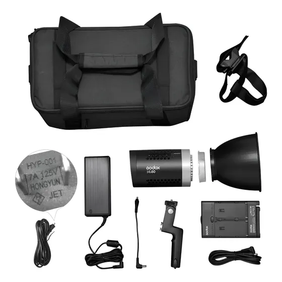 Fotografía De Estudio Portátil Ml60 Con Soporte Godox Led Pa