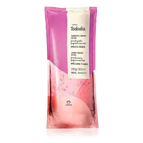 Jabón Gel Cuerpo Natura Tododia Avellana Casis Repuesto