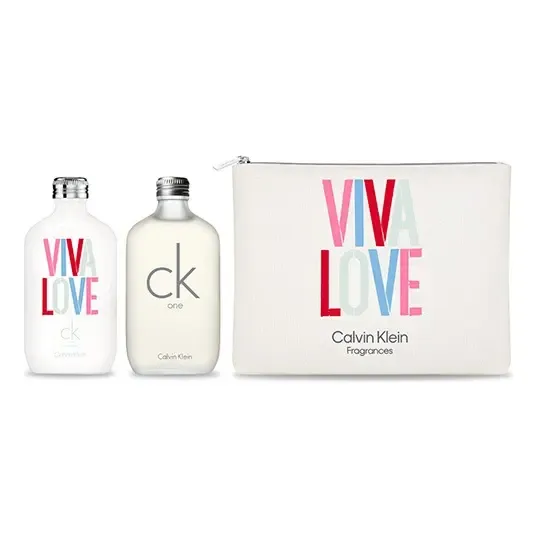 Combo Viva Love 100ml + Ck One Edt 100ml + Pouch