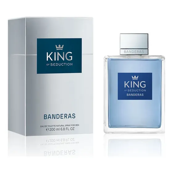 Perfume Hombre King Of Seduction Edt Spray 200ml Banderas