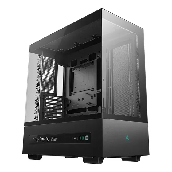 Gabinete Mid Tower Deepcool CH690 Negro Gamer Pantalla Digital RGB
