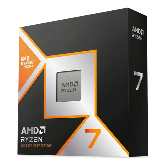 Procesador AMD Ryzen 7 9800x3D AM5 de 4,7 GHz (Turbo de 5,2 GHz)