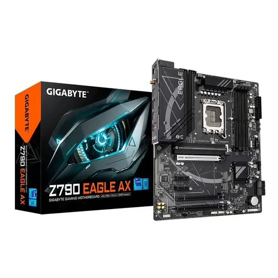 Mother Gigabyte Z790 Eagle Ax Ddr5 Lga1700 14va Gen Atx Negro