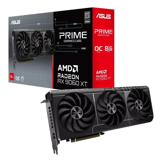 Tarjeta De Video Asus Prime Radeon Rx 9060 Xt 8gb Gddr6 Pci5
