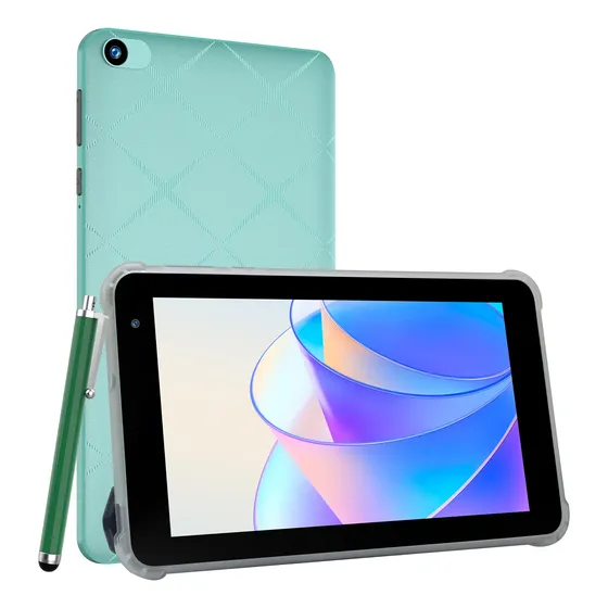 Tablet Android 16 8gb Ram 32gb Con Funda Green