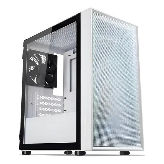 Gabinete Tecware Nexus M2 Air Mesh Y Vidrio 3 Coolers Blanco