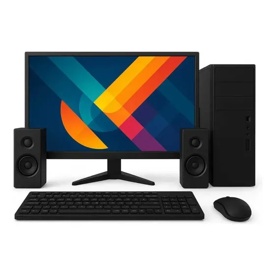 Computadora de Escritorio PC CPU Intel i5 16Gb + SSD 480 + Monitor + Perifericos - Completa