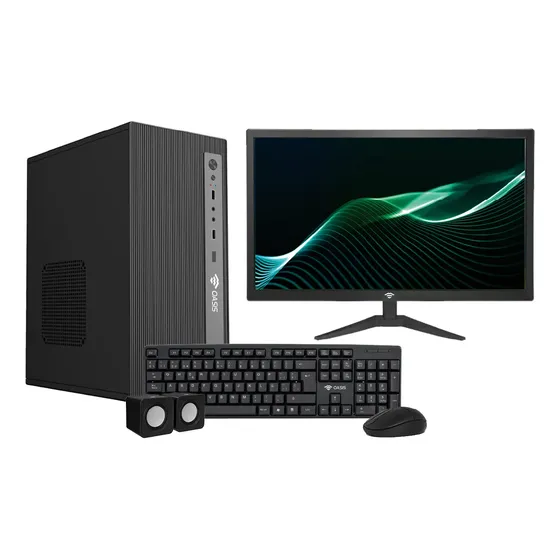 Pc Computadora Armada Intel I3 8gb Ram 240gb Ssd W10+ Mon 24