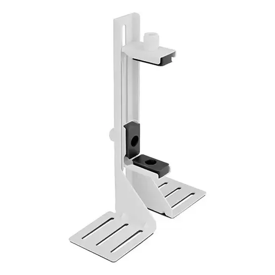 Soporte Regulable Para Placa De Video Silverstone Gb01 W Plateado