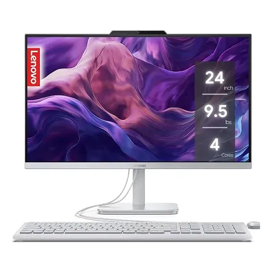 Computadora All In One Lenovo A27002t Intel N100 8gb Ram