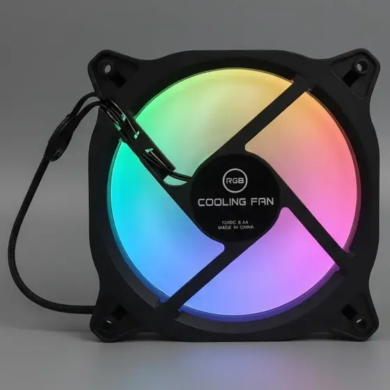 Fan Cooler Para Gabinete Rgb Zenei F-204