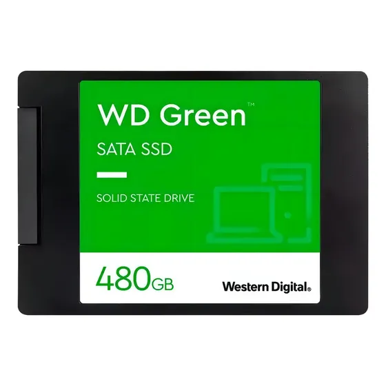Disco sólido interno Western Digital WD Green WDS480G3G0A 480GB verde