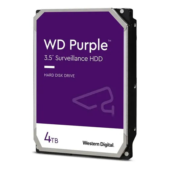 Disco Duro Interno Western Digital 4tb Purple 3.5 Sata