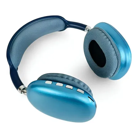Auriculares Bluetooth Vincha Inalambricos Azul