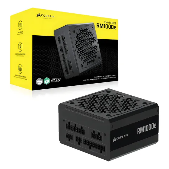 Fuente Corsair Rm1000e 1000w 80+ Gold Atx 3.1 Negro
