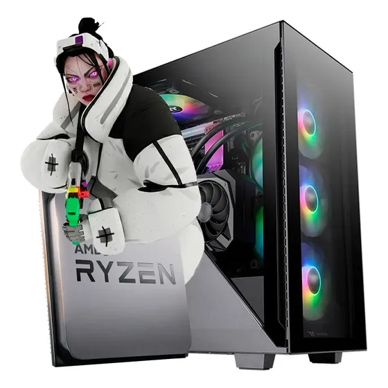 Pc Armada Gamer Amd Ryzen 5 3400g 8gb Ssd 240gb G590