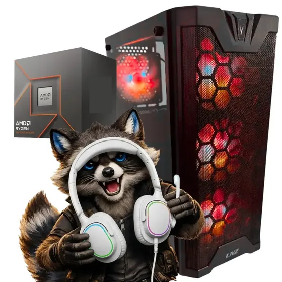 Pc Gamer Ryzen 3 3200g A520 16gb 240gb Rgb 3 Coolers