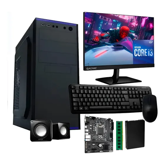 Lenovo Pc Intel Core I3 240gb 16gb Ram + Monitor 19