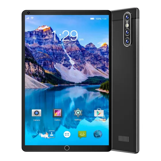 Tablet Mtk6797 Chip Barato 8.1 S16 Ram 4 Gb Rom 32 Gb Negro