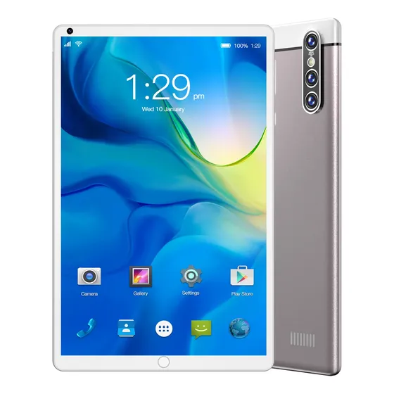 Tablet Mtk6797 Chip Barato 8.1 S16 Ram 6 Gb Rom 128 Gb Grey