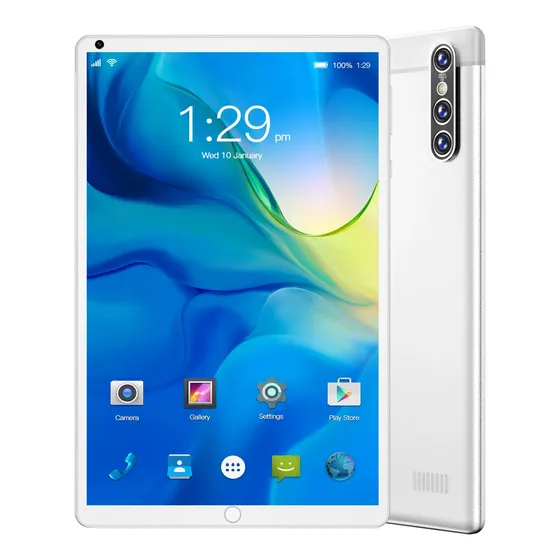 Tablet Mtk6797 Chip Barato 8.1 S16 Ram 6 Gb Rom 128 Gb Plata