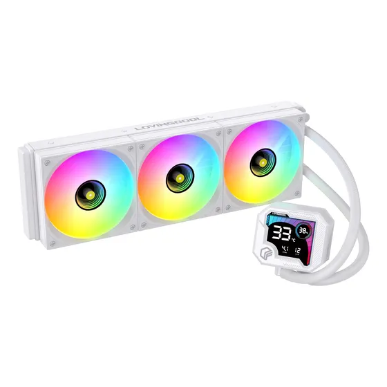 Cpu Water Cooler Lovingcool 360mm Ak-w360-03 - Argb - White
