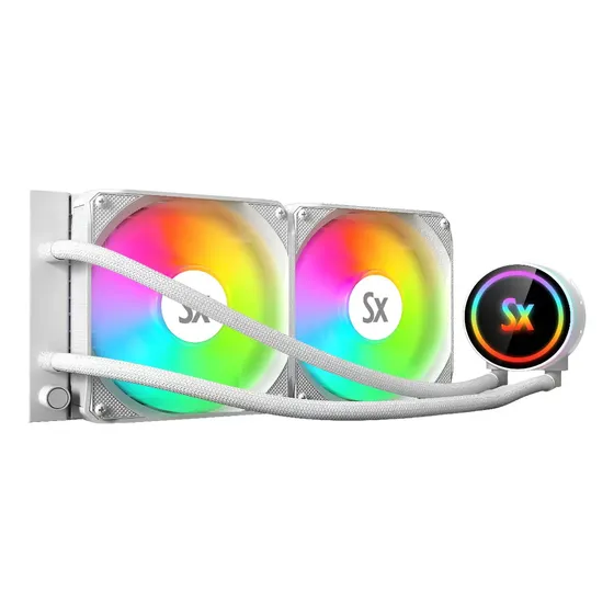 Cooler Líquido AIO Solarmax WC-W240 de 240mm ARGB para AMD e Intel