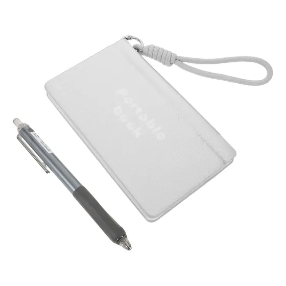 Cuaderno De Bolsillo Con Set De Bolígrafos, Mini Bloc De Not