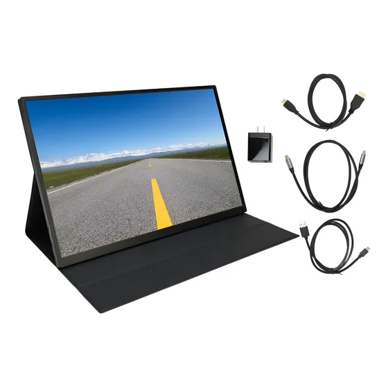 Monitor Portátil Con Pantalla Móvil Externa De 16 Pulgadas,