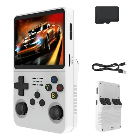 Consola Portatil 64 Gb Con Pantalla Y Cargador