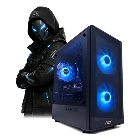 Pc Ryzen 5 Completa 3400g | 8gb | 256gb | Gabinete Gamer Rgb