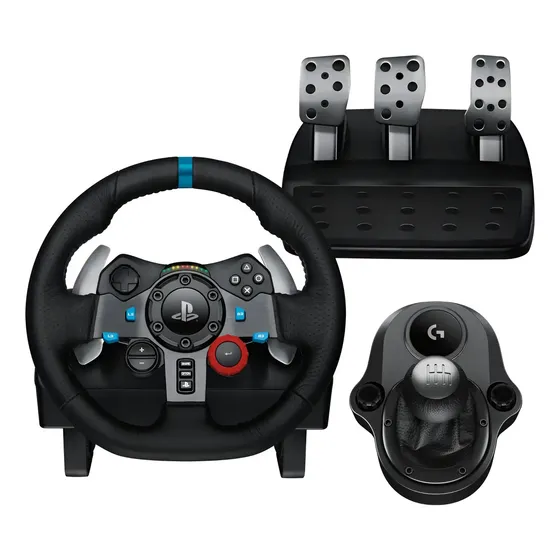 Volante De Carreras Logitech G29 Se Con Palanca Para Ps Y Pc - Negro