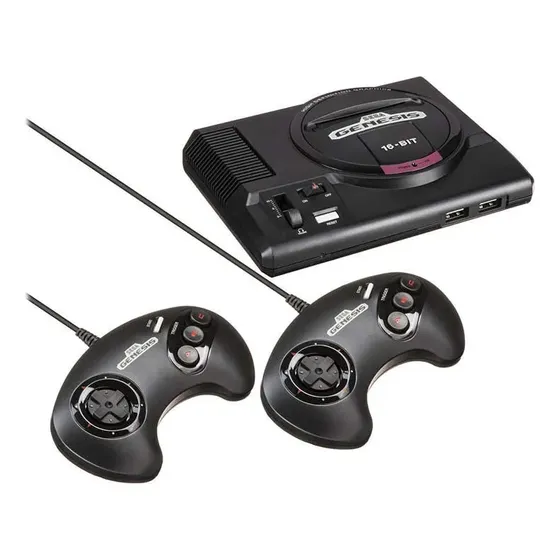 Consola De Juegos Sega Genesis Mini Con 42 Juegos Y 2 Contro