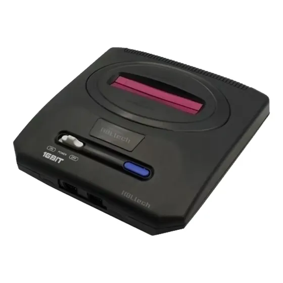Consola De Juegos - A/ V - Vintage Pro 16 Bits + 2 Joystick