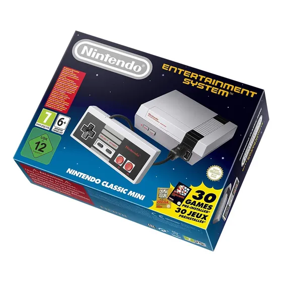 Consola Nintendo Nes Classic Mini Eu Con 30 Juegos