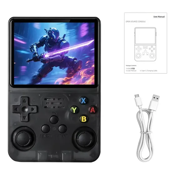 Consola Por - Negro Versión 2 Sin Tarjeta De Memoria Android