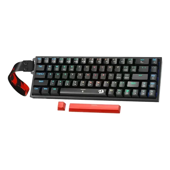 Teclado Mecánico Gamer Inalámbrico Redragon Castor Pro K631 RGB