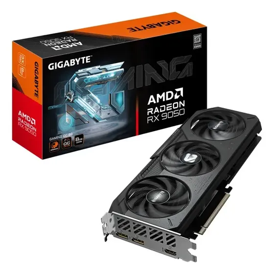 Tarjeta Gráfica Gigabyte Radeon Rx 9050 Gaming Oc 8gb Gddr6