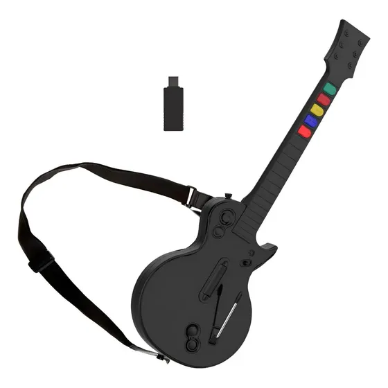 Guitarra Inalambrica Nbcp Ps3 Pc 2.4g Clone Hero