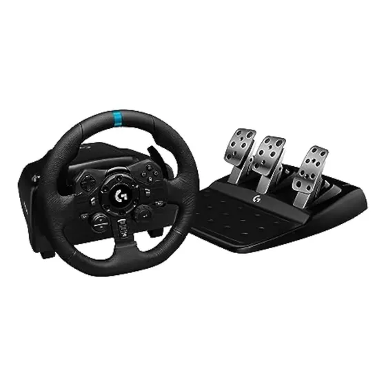 Logitech G 923 - Volante De Carreras Y Pedales