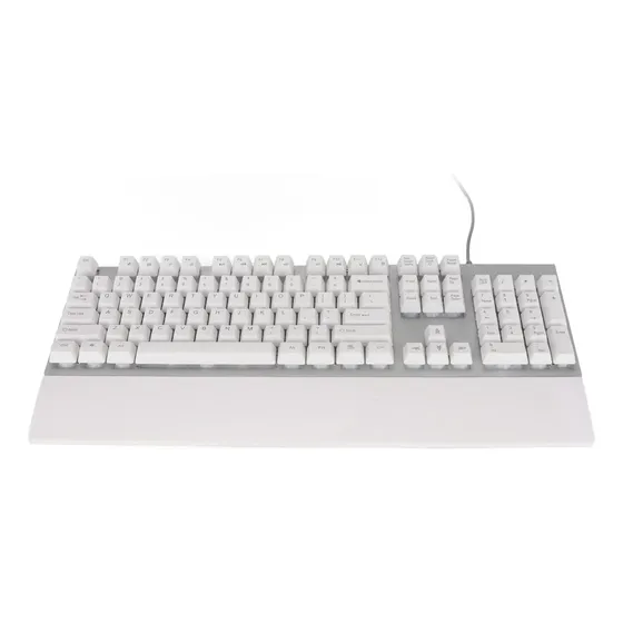 Teclado Iluminado Con Cable Rgb, Reposamuñecas, 104 Teclas,