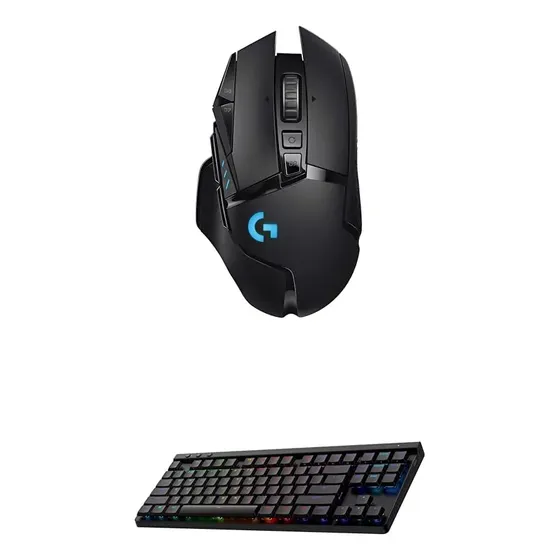 Mouse Gamer Inalámbrico Logitech G502 Lightspeed + Teclado G
